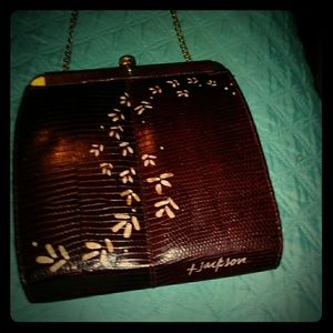 Exoctic skin handbag